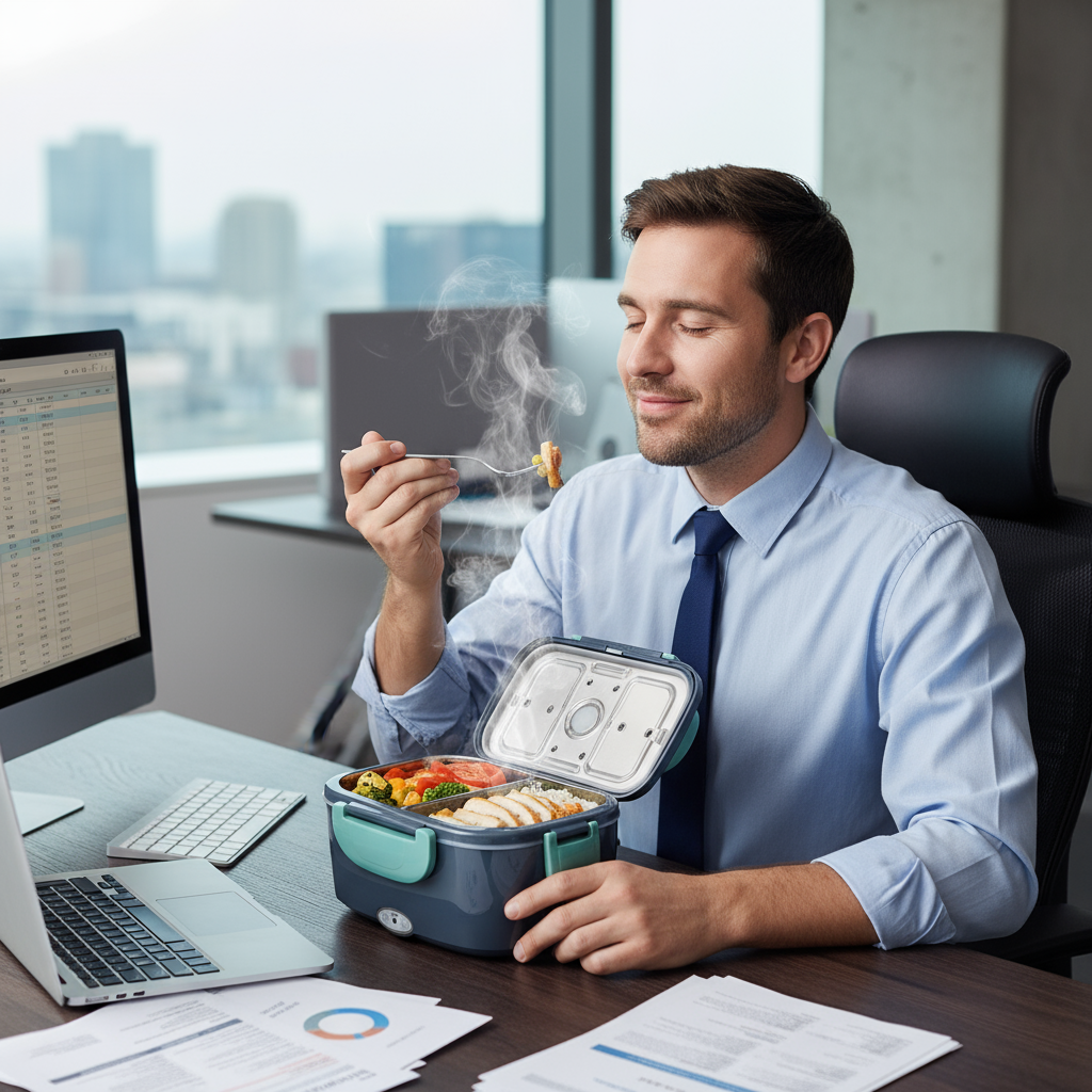 HappySorts Portable Heating Electric Lunch Box