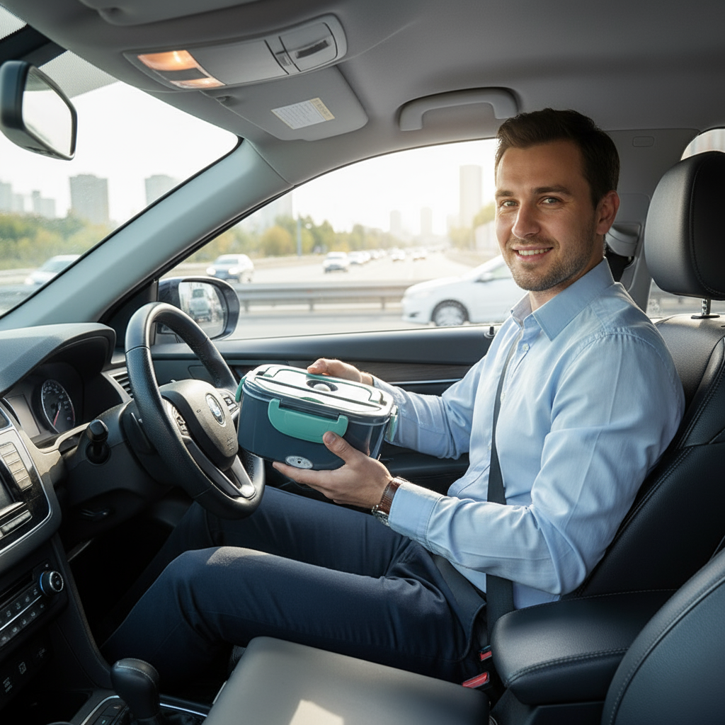 HappySorts Portable Heating Electric Lunch Box