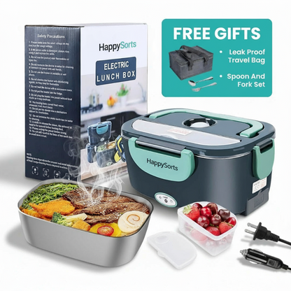 HappySorts Portable Heating Electric Lunch Box