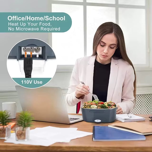 HappySorts Portable Heating Electric Lunch Box