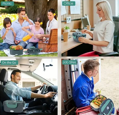 HappySorts Portable Heating Electric Lunch Box